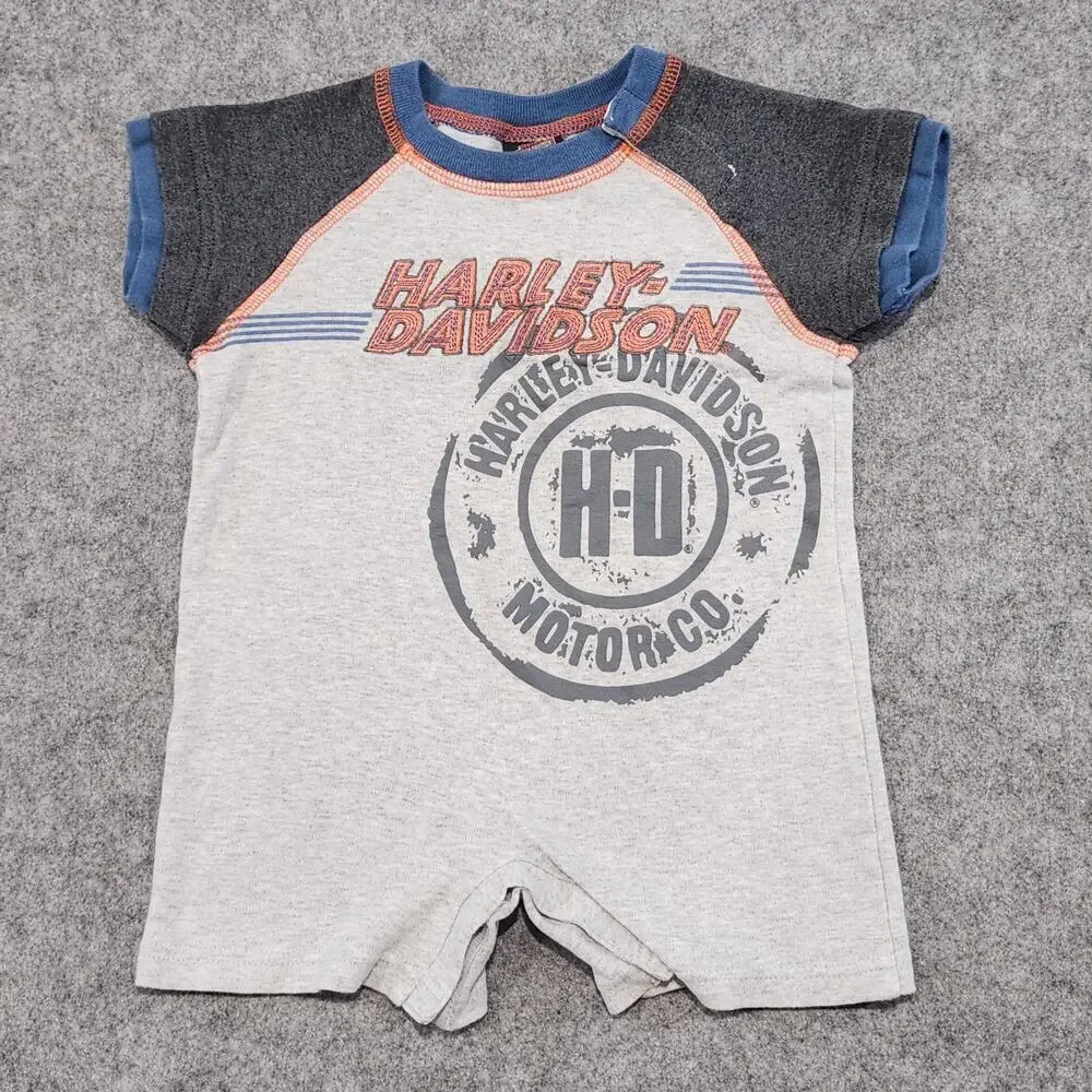 Harley Davidson Motorcycles Baby‎ Boys 18M 18 M Months One Piece Romper Bodysuit